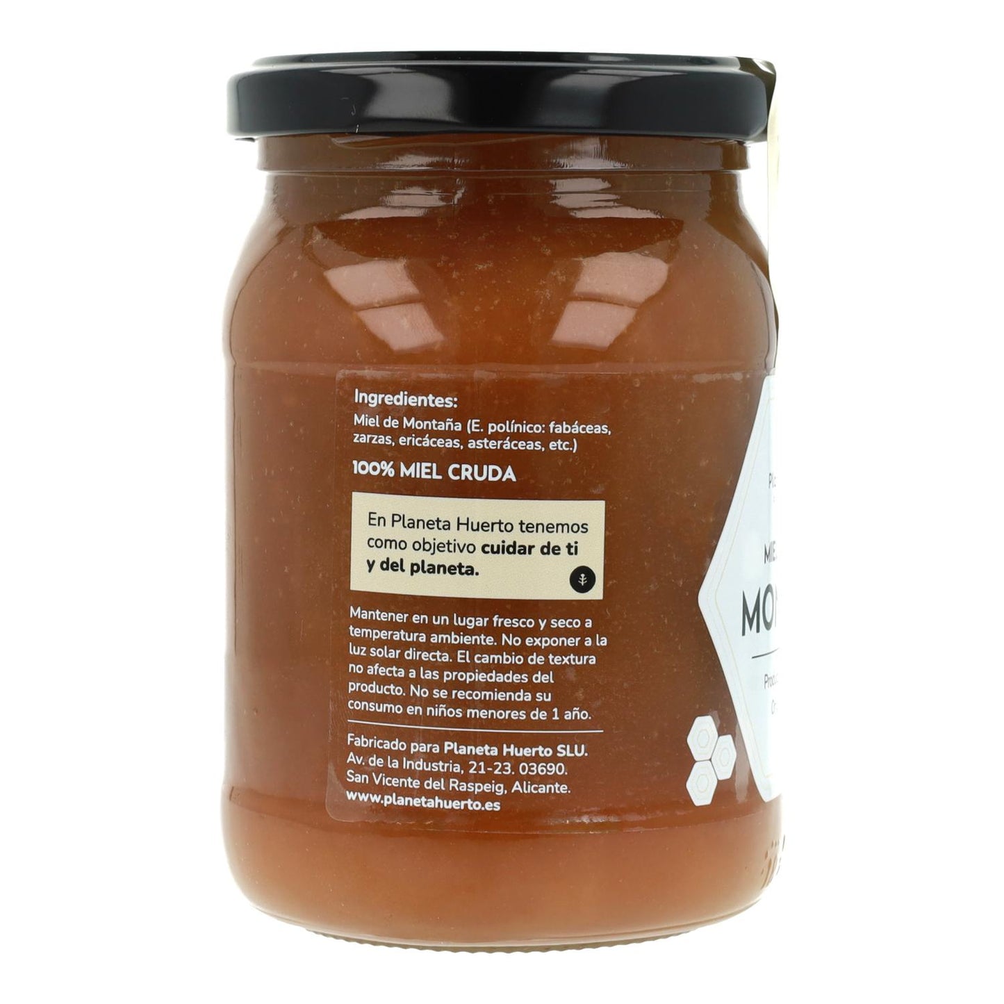 Surowy miód górski Planeta Huerto 500 g
