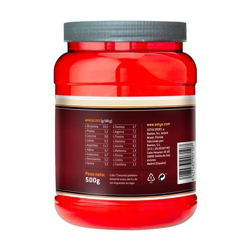 Protéine de soja 100 % fraise Sotya 500 g