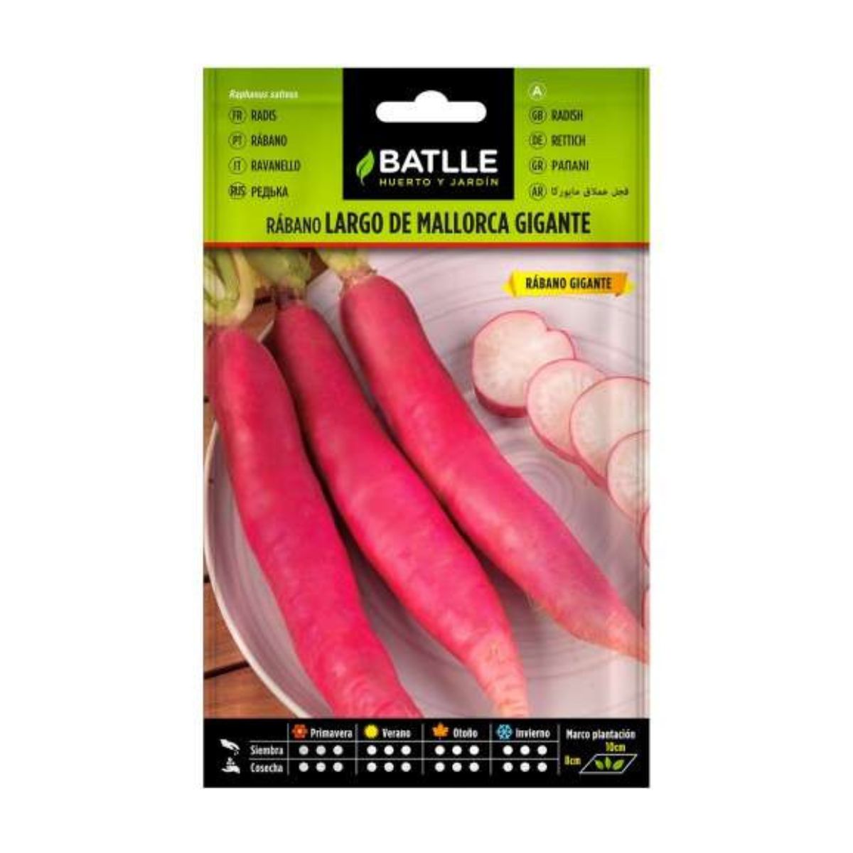 Jätte långa rädisfrön från Mallorca, Batlle