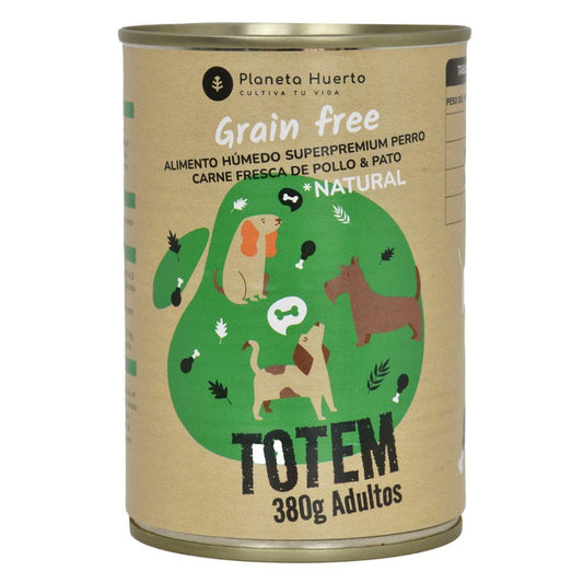 Getreidefreies Superpremium Hundenassfutter Huhn & Ente 380 g Planet Garden
