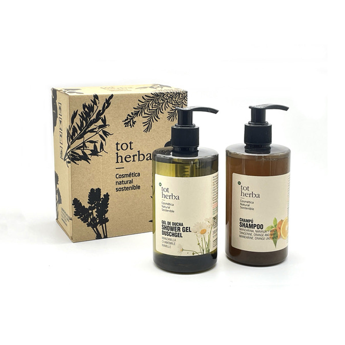 Coffret de Noël camomille et orange, Tot herba