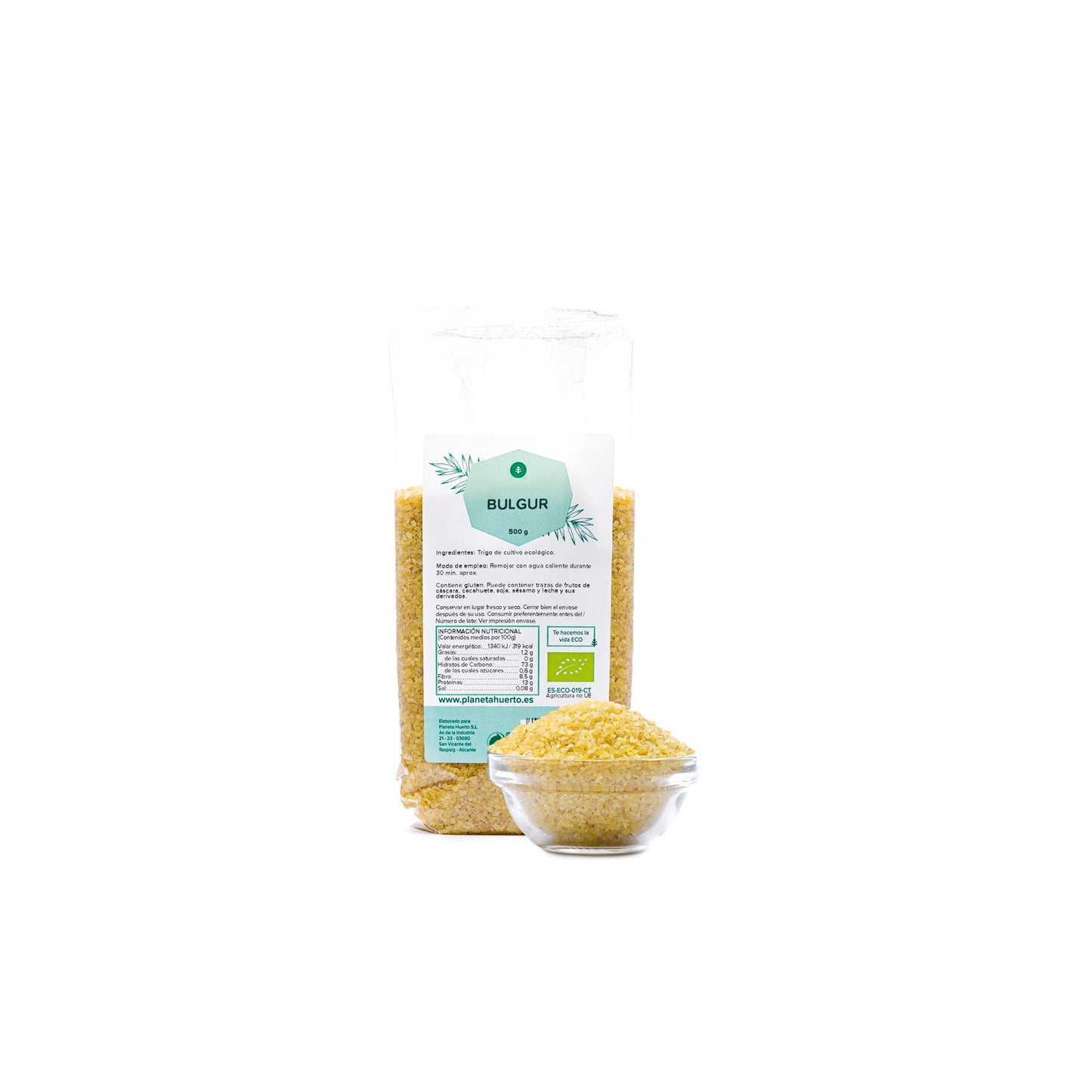 Bulgur coarse ECO Planeta Huerto 500 g
