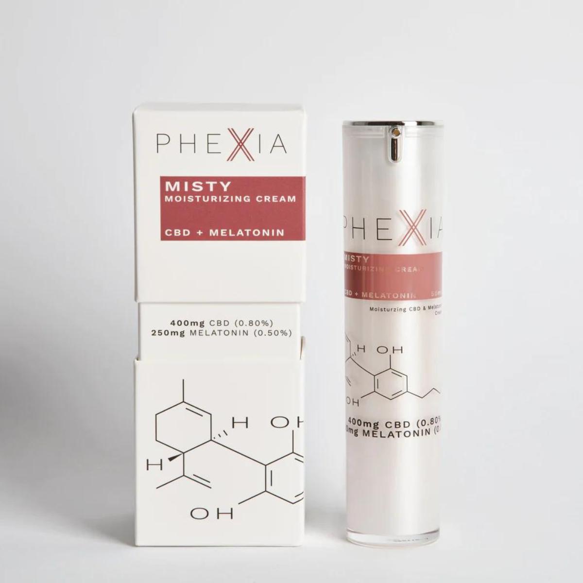 Misty Phexia CBD and Melatonin Moisturising Cream 50 ml