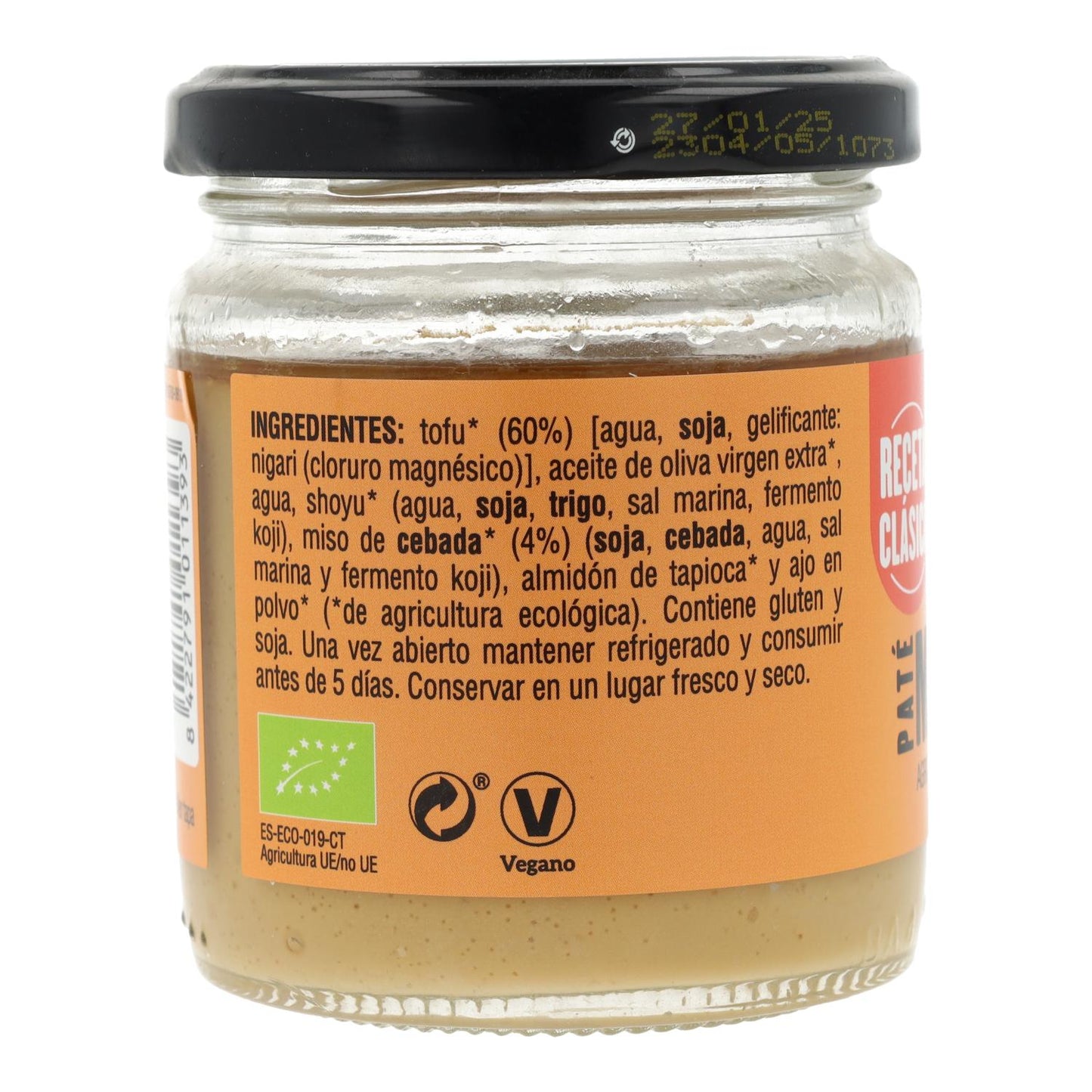 Paté di tofu e miso Vegetalia 180 g