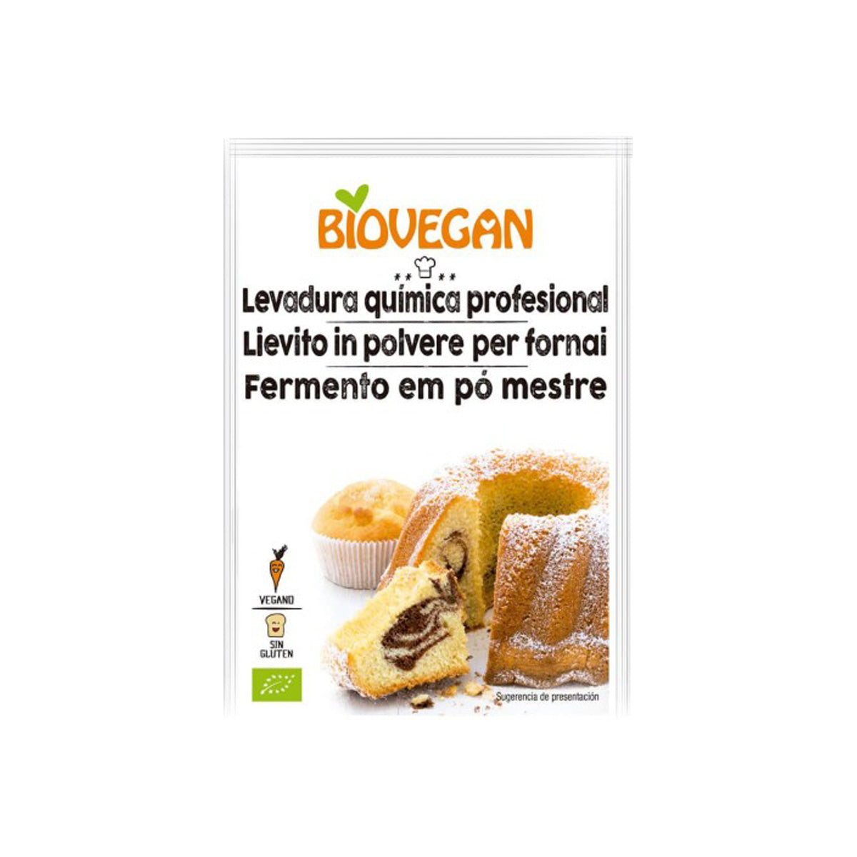 Lievito in polvere per pane Meister BIO Biovegan circa 7 g