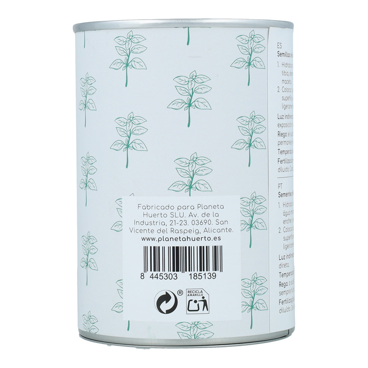 Odlingssats för aromatisk basilika Planeta Huerto