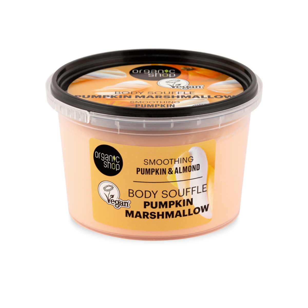 Suflet do ciała z dynią i pianką marshmallow Organic Shop