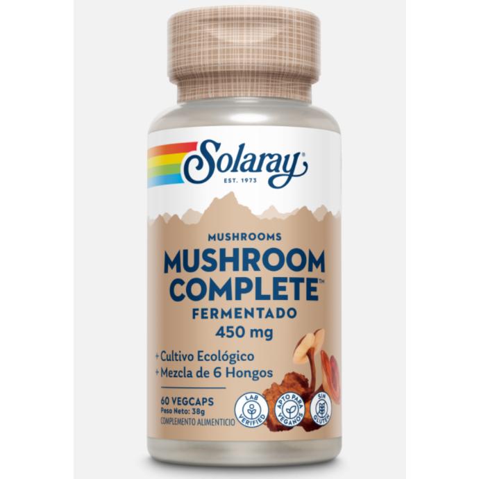 Mushroom Complete Solaray, 60 gélules