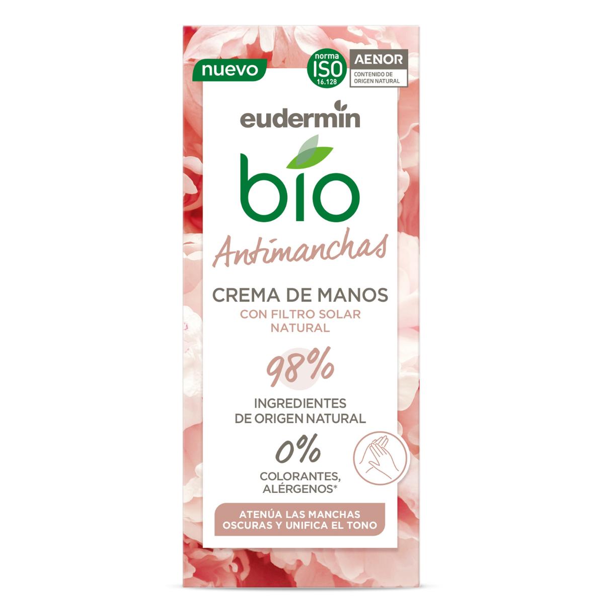 Crema mani biologica anti-macchie Eudermin 75 ml