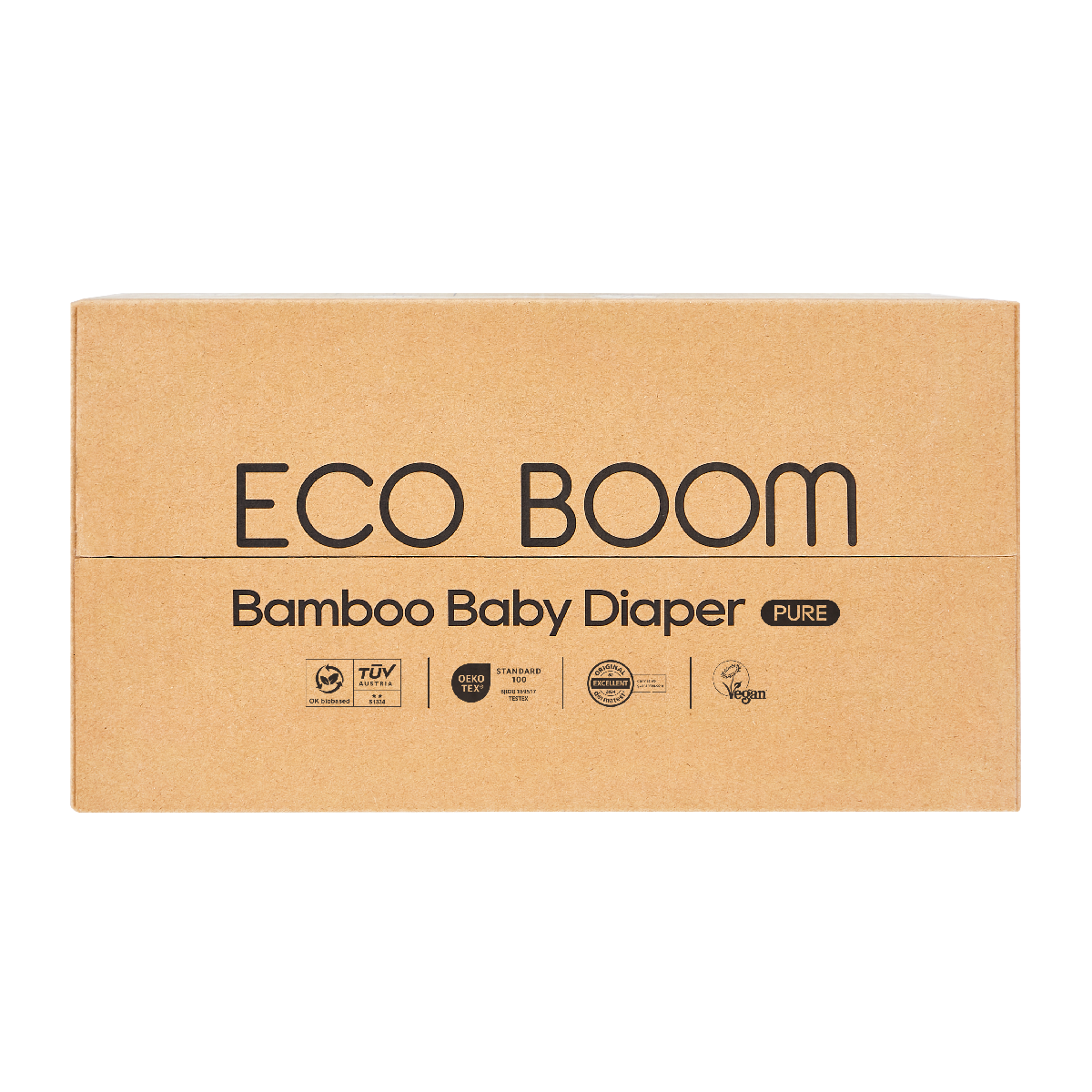 Pieluchy bambusowe Pure Premium ECO BOOM T2/S (3 do 8 kg) 34 szt.