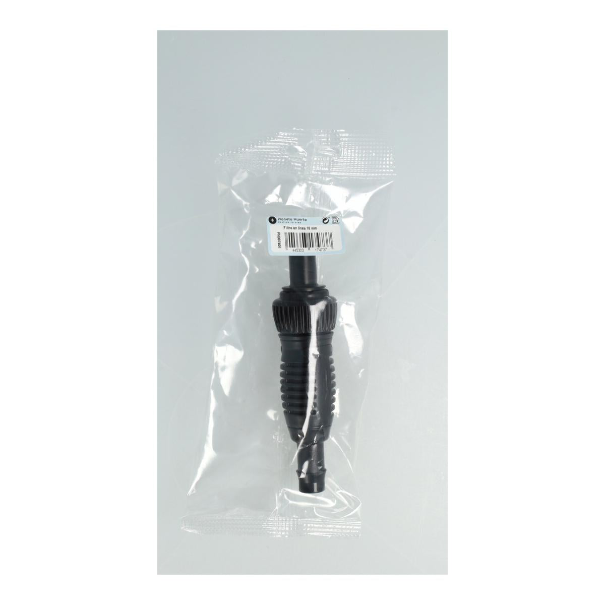 In-line filter 16 mm Planeta Huerto 1 piece