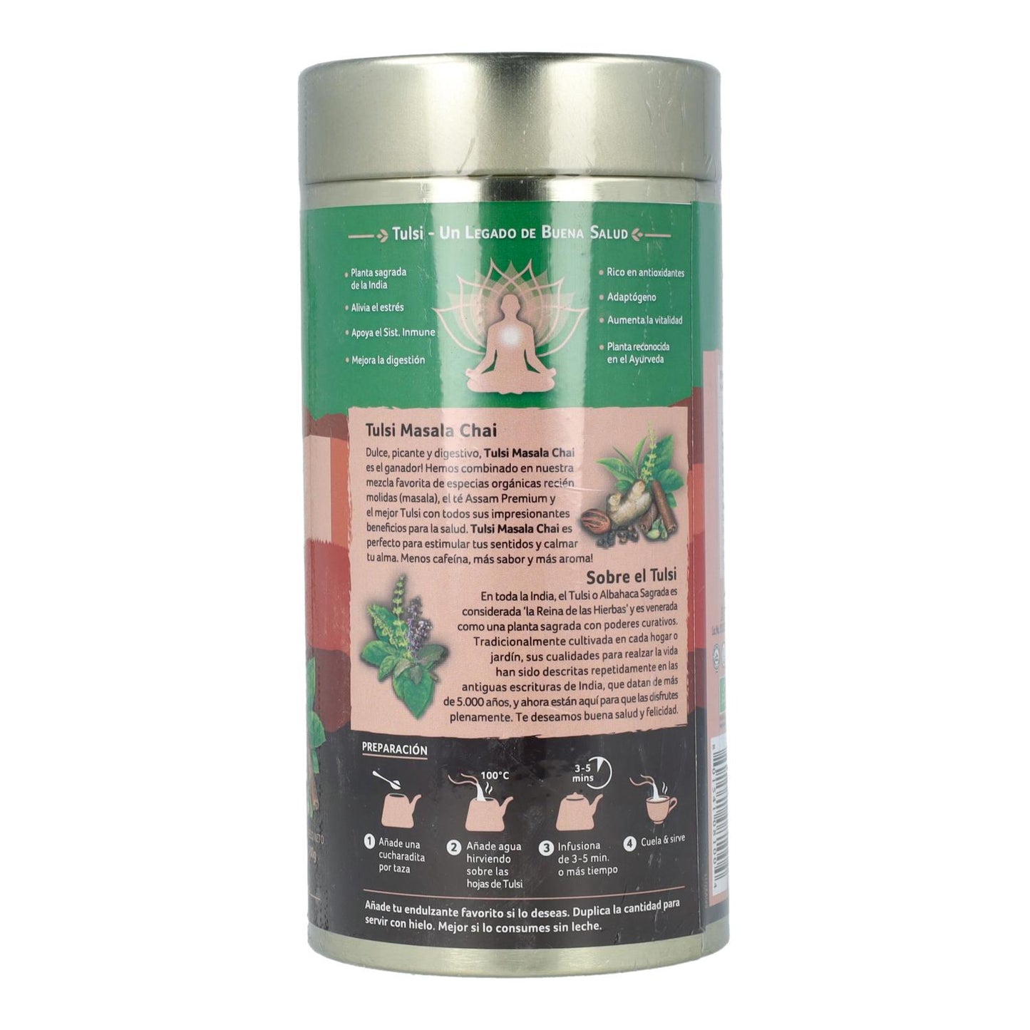 Tulsi e Masala Chai Organic India 100 g