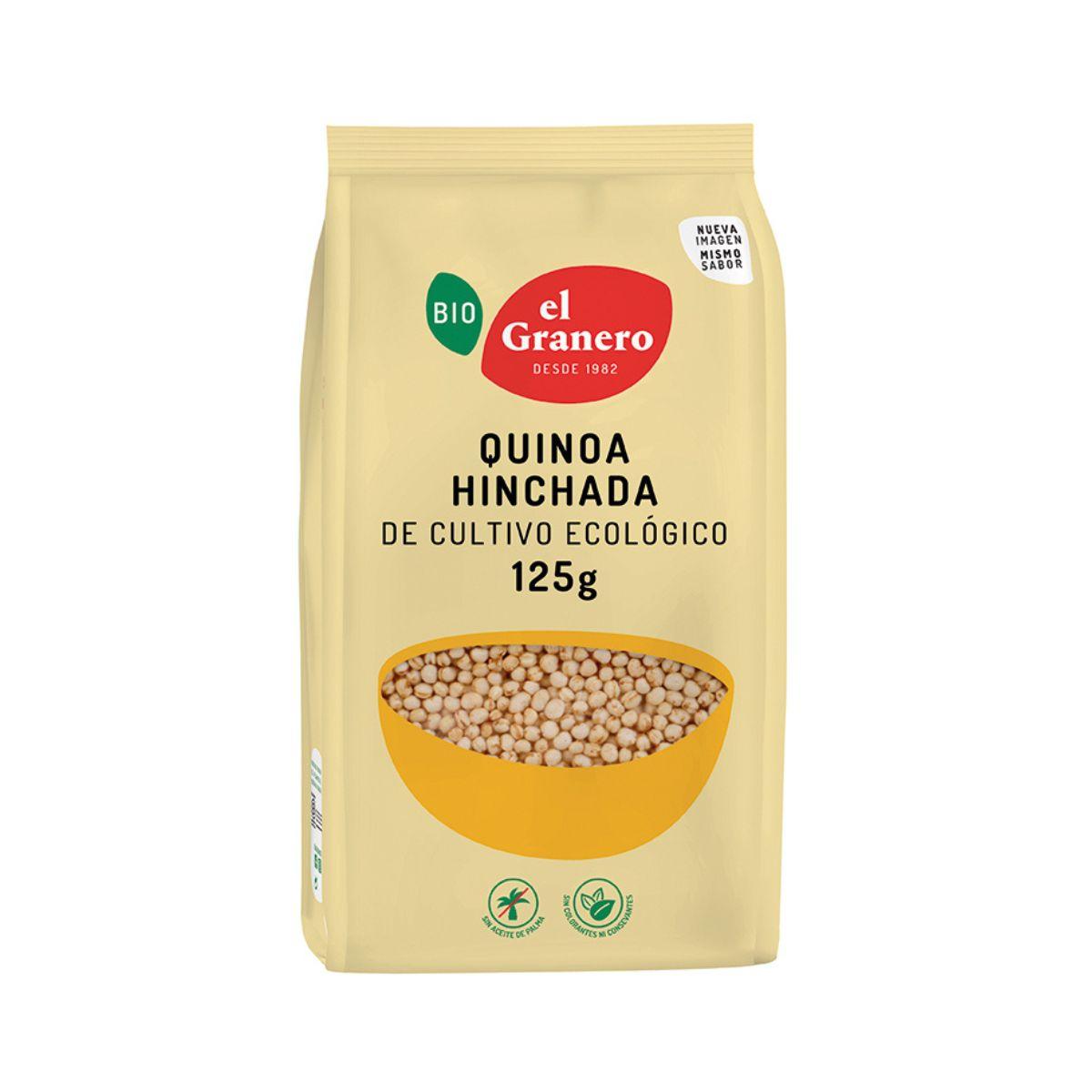 Bio-Quinoa, gepufft, El Granero, 125 g
