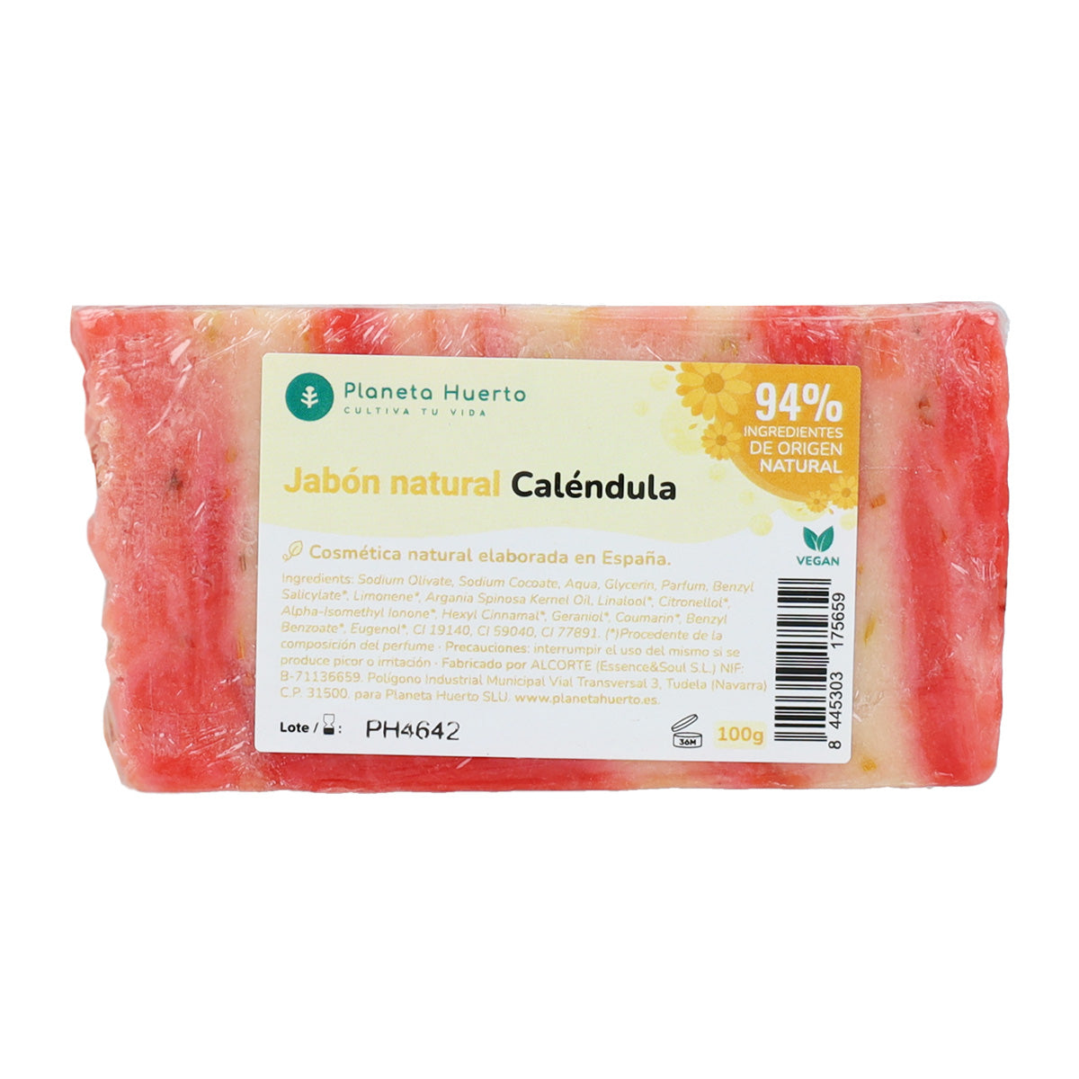 Natuurlijke zeep op basis van olijfolie en calendula 100 g