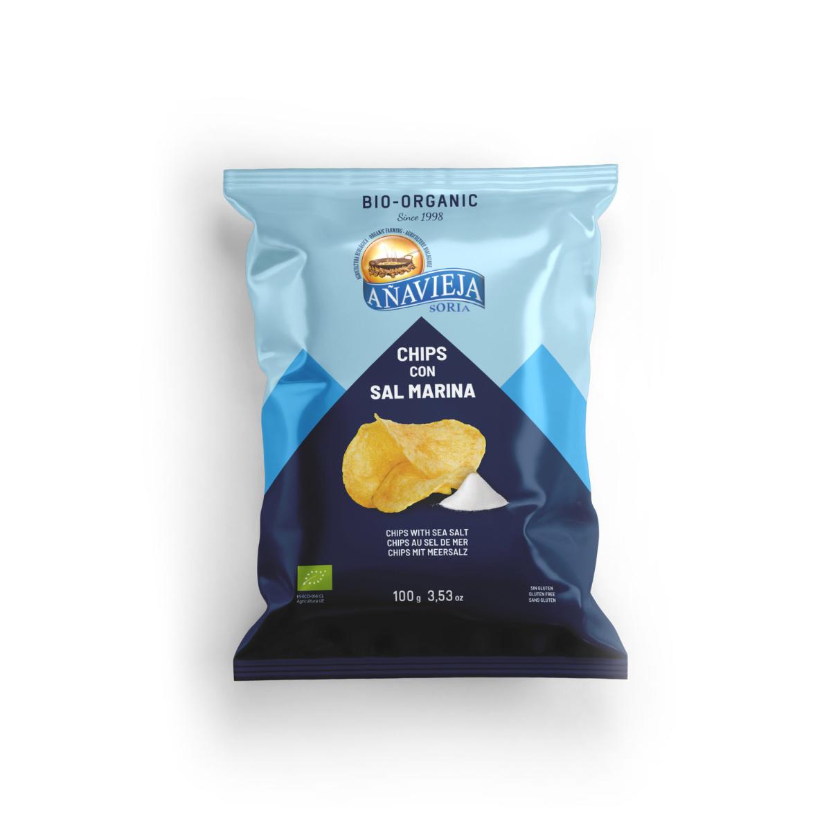Chips à l'huile de tournesol Añavieja 100 g