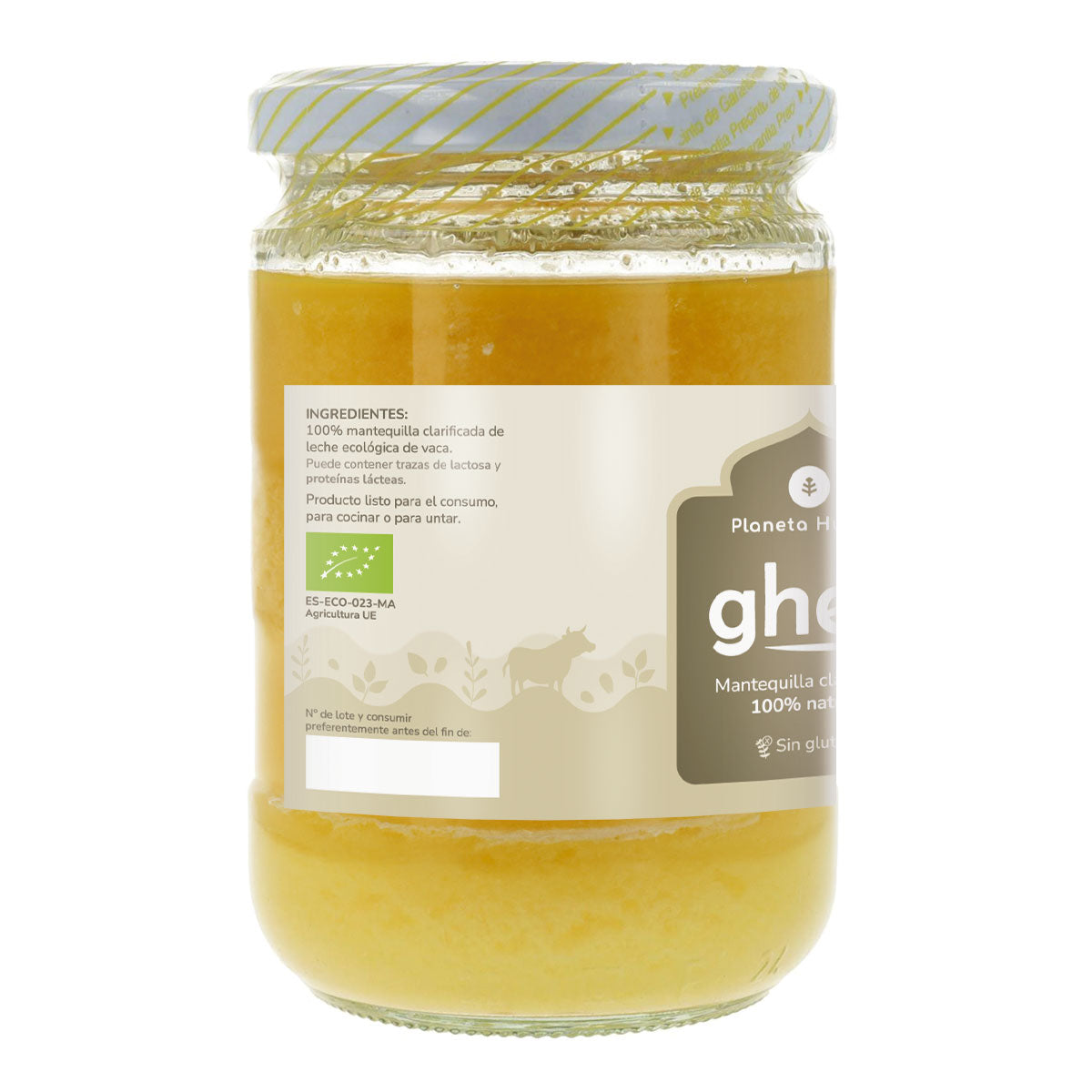 Confezione 6xGhee burro chiarificato ECO Planeta Huerto 500 gr