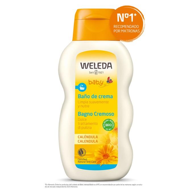 Bagnoschiuma per bambini alla calendula Weleda 200 ml