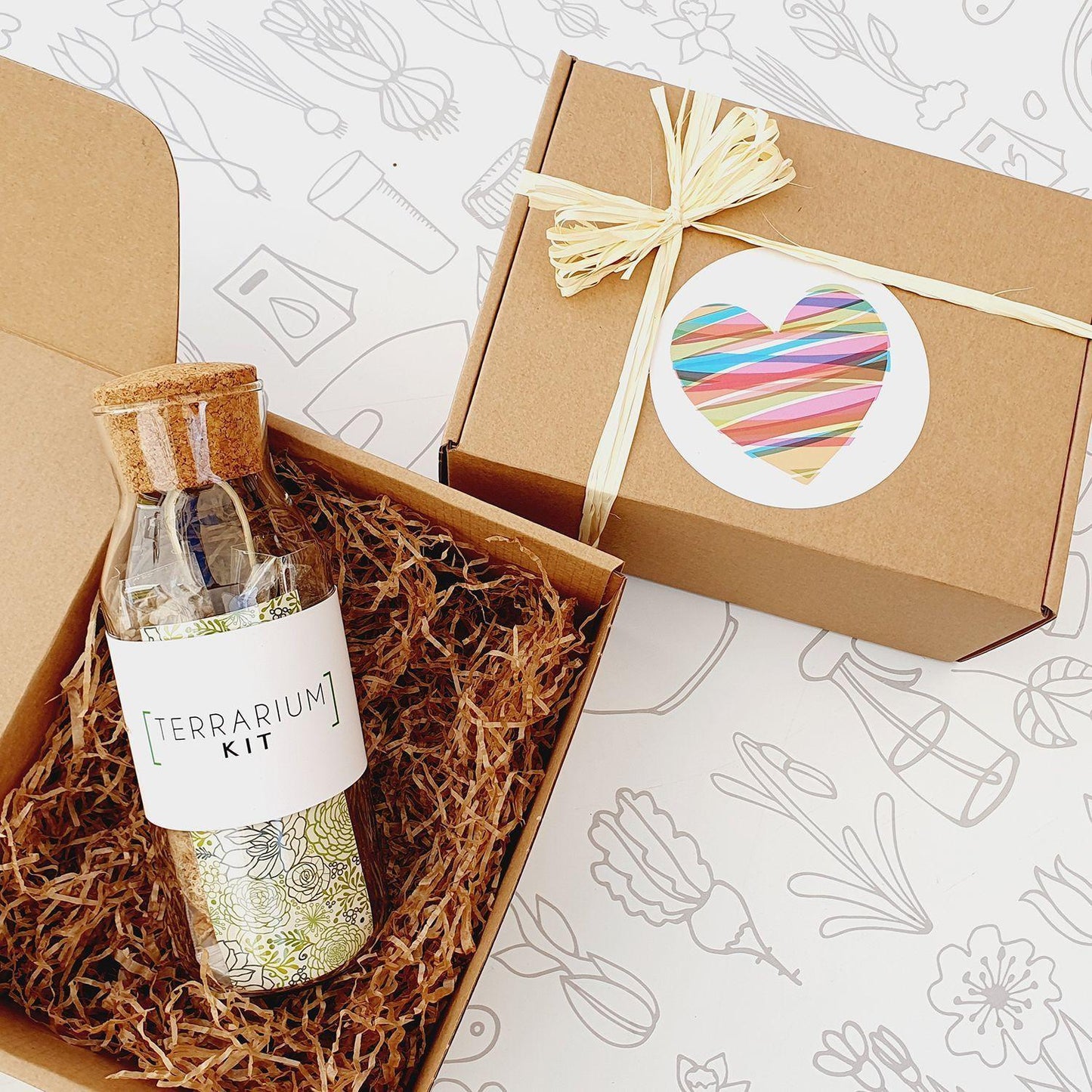 Kit voor het maken van een verticaal terrarium, ideaal cadeau Garden Pocket