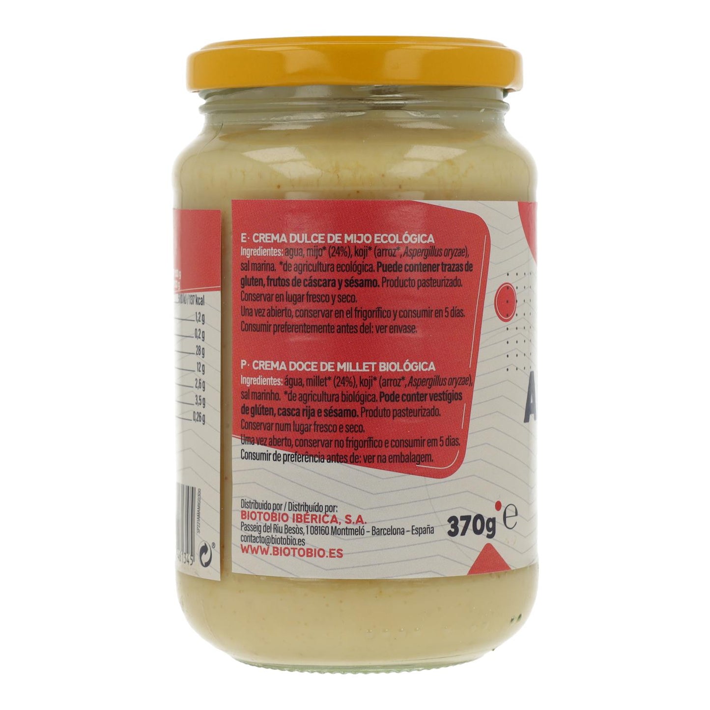 Amasake aus Hirse La Finestra Sul Cielo 370 g