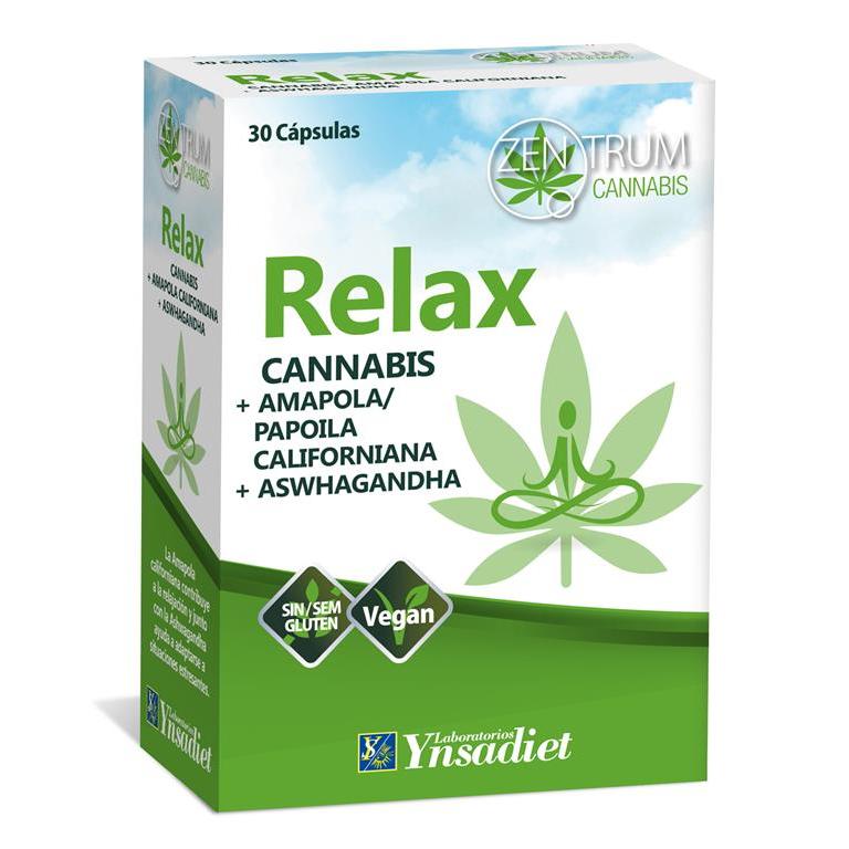 Relax cannabis Ynsadiet 60 kapslar