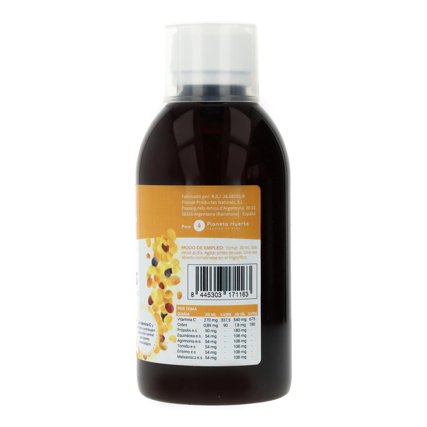 Propolis sirap Planeta Huerto 250 ML.