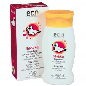 Bodylotion voor baby's en kinderen, EcoCosmetics 200 ml