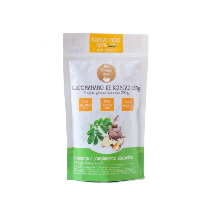 Reines Glucomannanmehl 250 g, The Konjac Shop