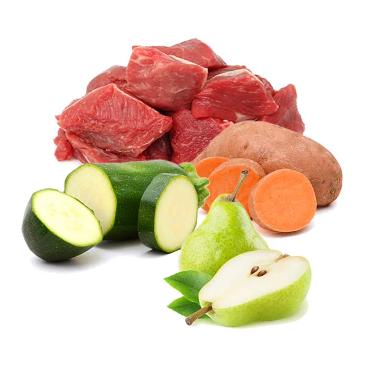 Barf-Nassfutter für Hunde Maravilla aus Bio-Rindfleisch Puromenu 400 g