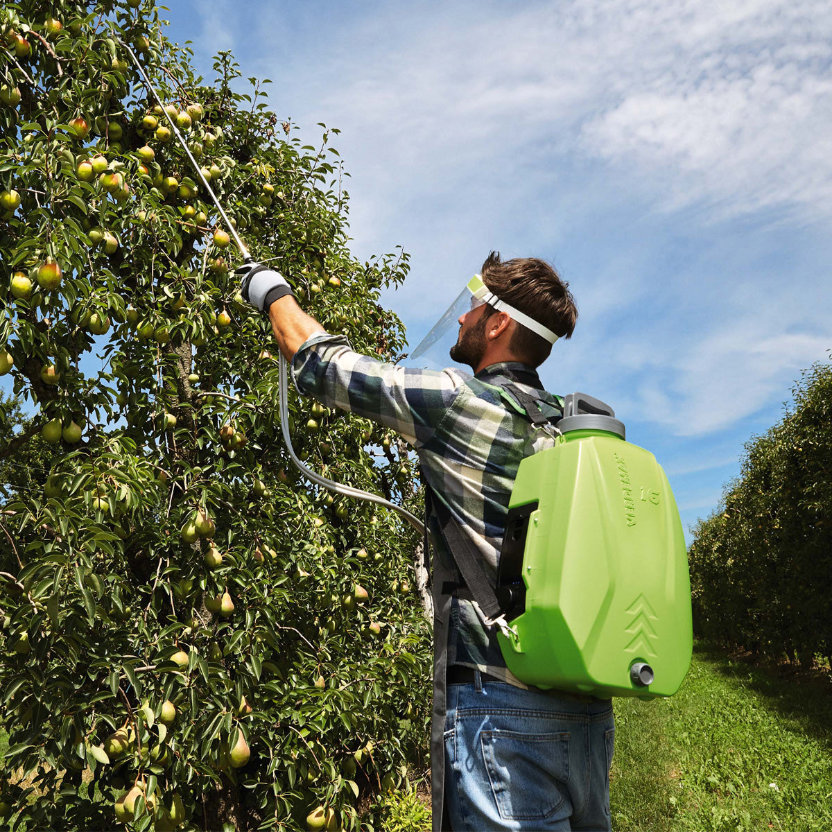 Rugzakspuitbus met accu 16 l Verdemax
