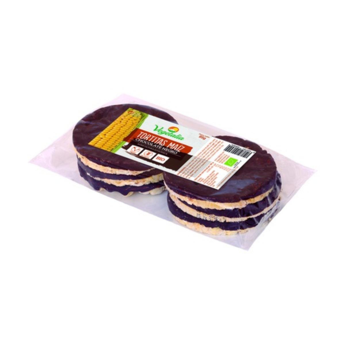 Mais-Waffeln mit dunkler Schokolade Vegetalia 95 g