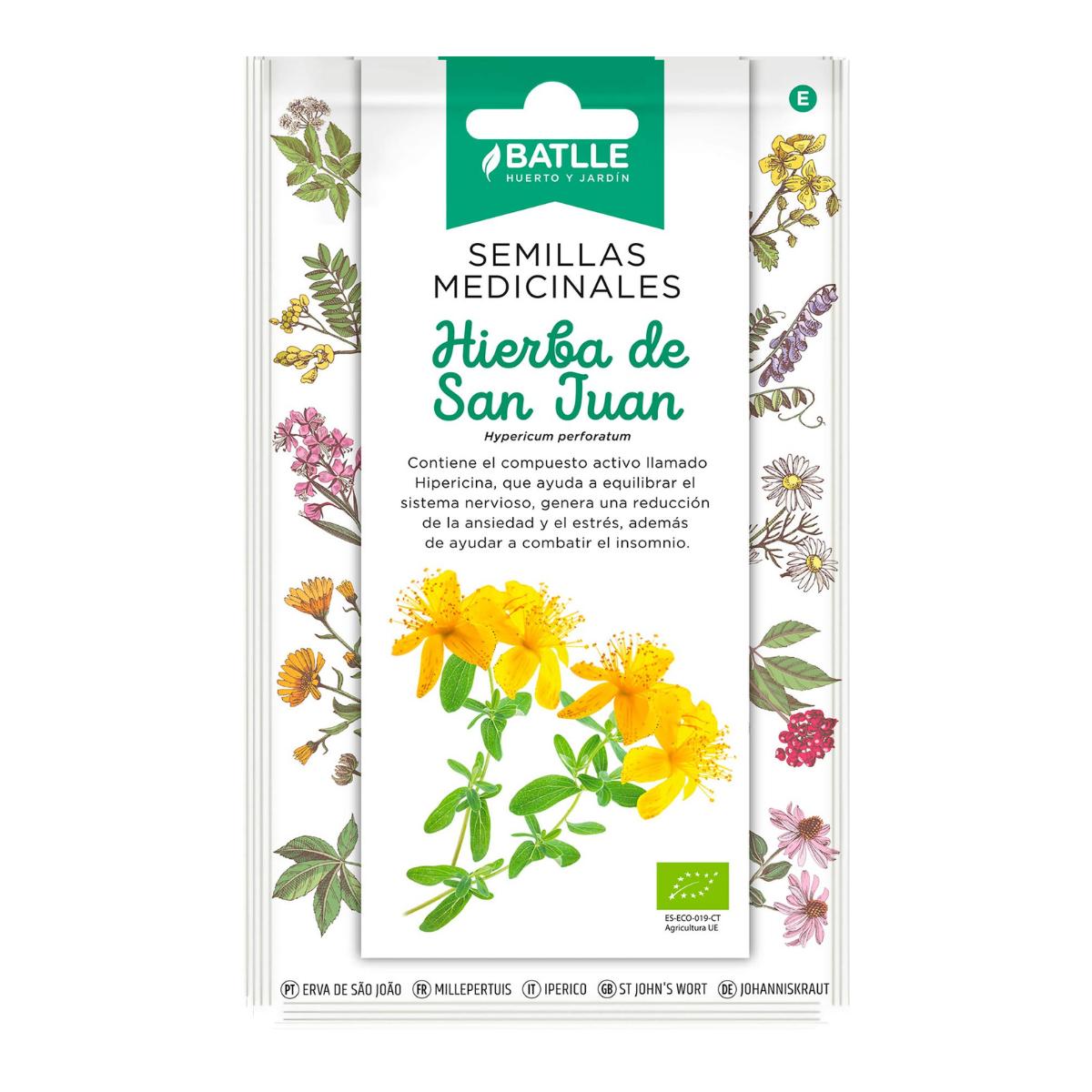 Semillas de Hierba de San Juan ecológicas Batlle