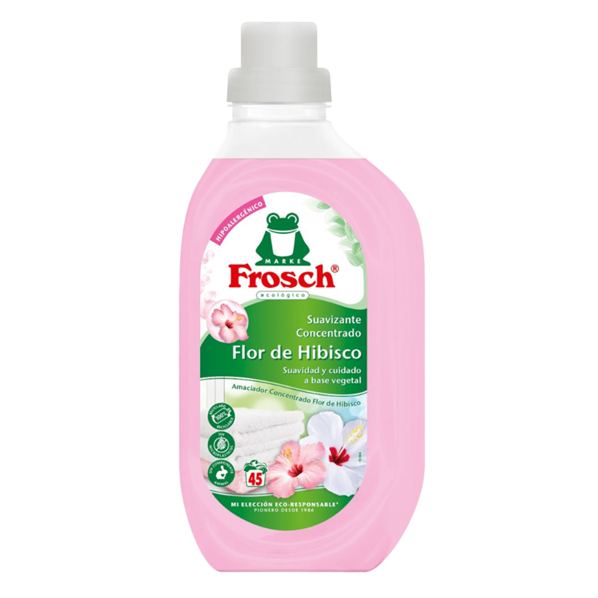 Płyn do płukania tkanin Hibisco Frosch 900 ml