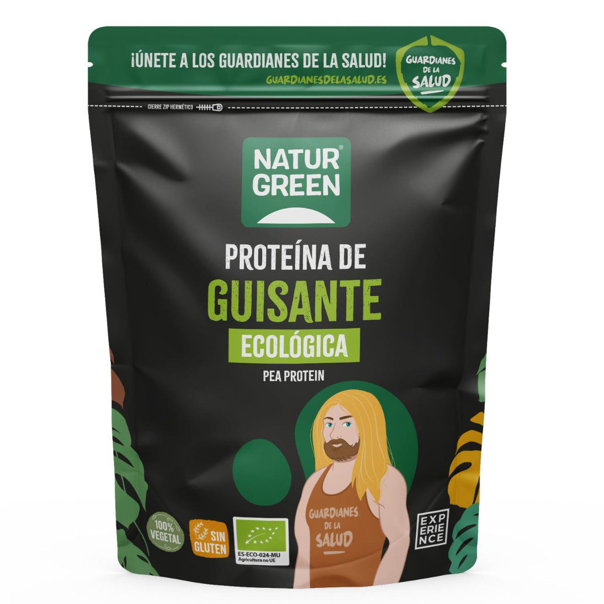 Proteine di piselli biologiche Naturgreen 400 g