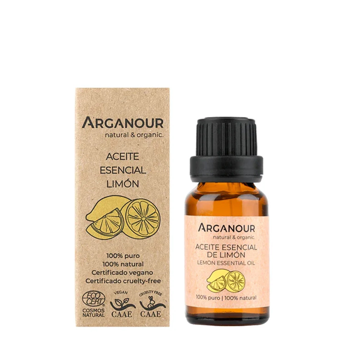 Ätherisches Öl Zitrone 100 % rein Arganour 15 ml