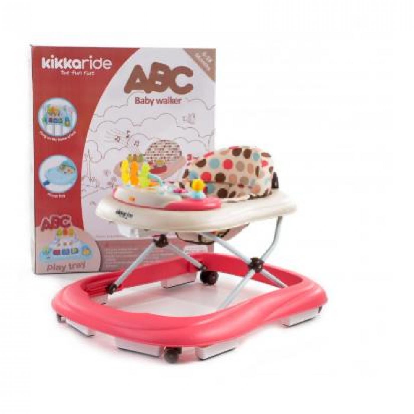 Red ABC Walker Kikka Boo