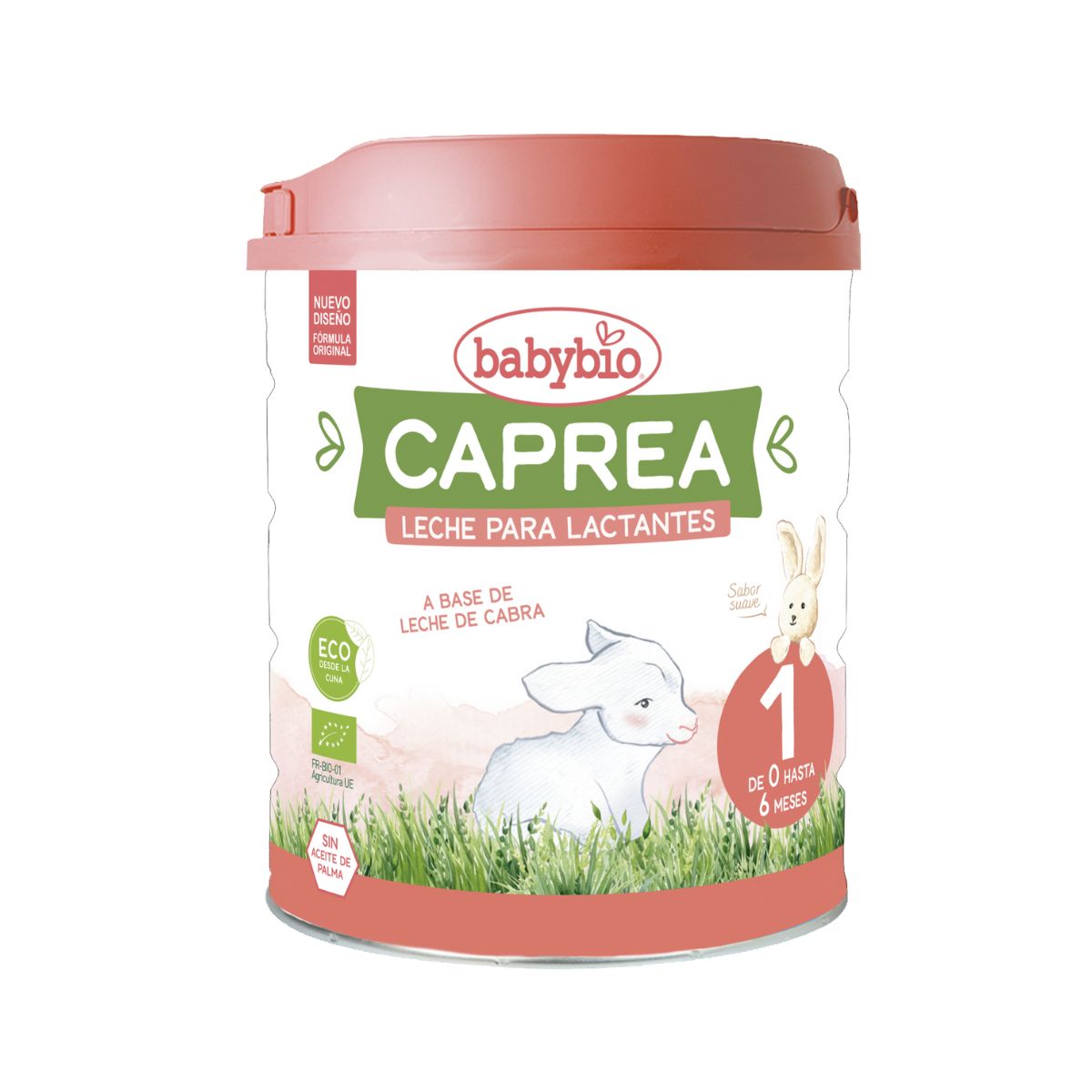 Pack of 2 Caprea 1 Organic Goat's Milk (0 to 6 months) Organic, 800 g. Babybio