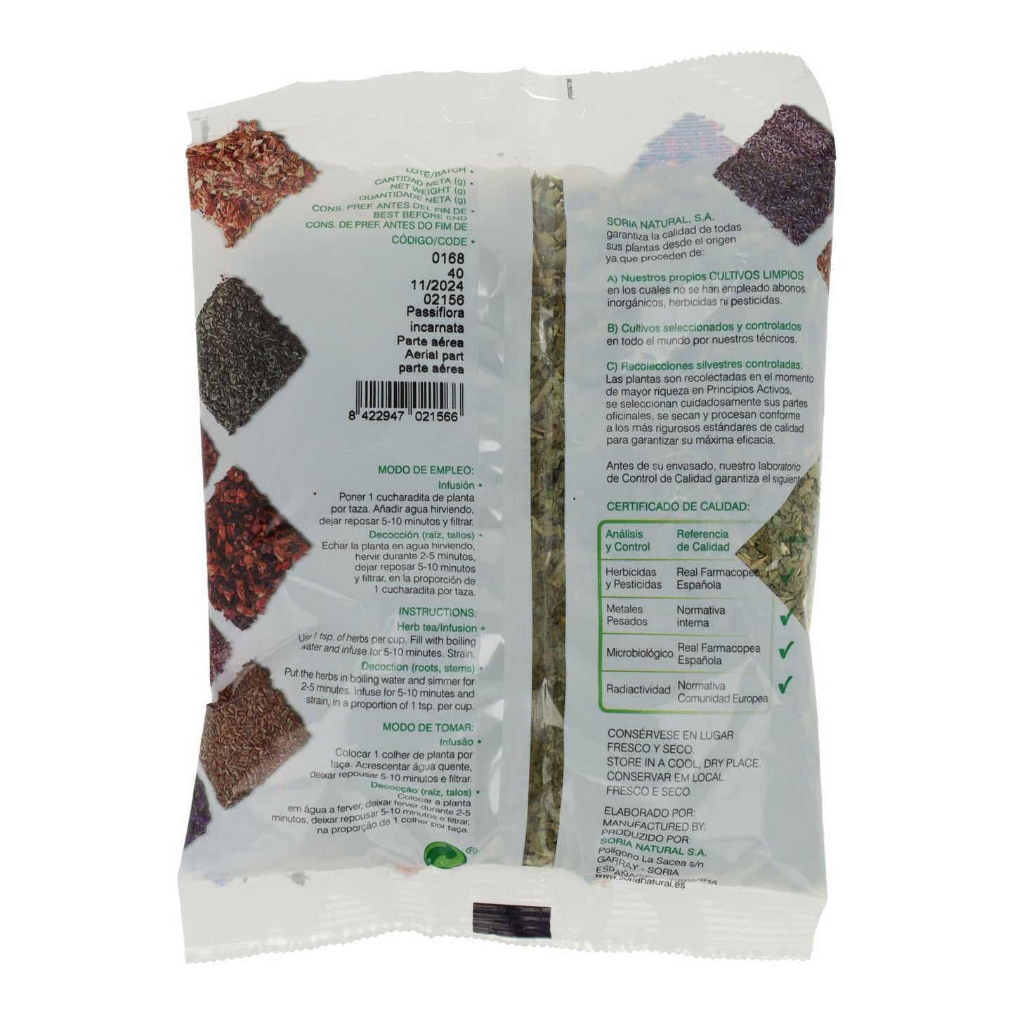 Passionsblume Soria Natural, 40 g