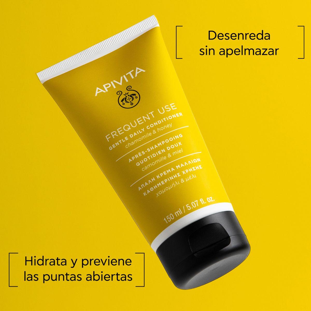 Acondicionador Keratin Repair con camomila y miel, APIVITA 150 ml