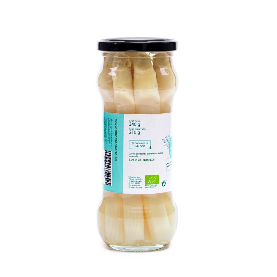 Asperges blanches ECO Planeta Huerto 340 g