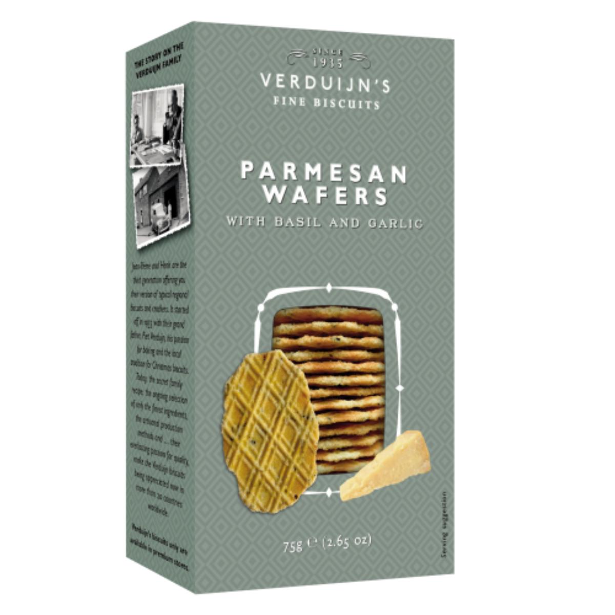 Waffeln mit Pesto und Parmesankäse Verdujins 75 g