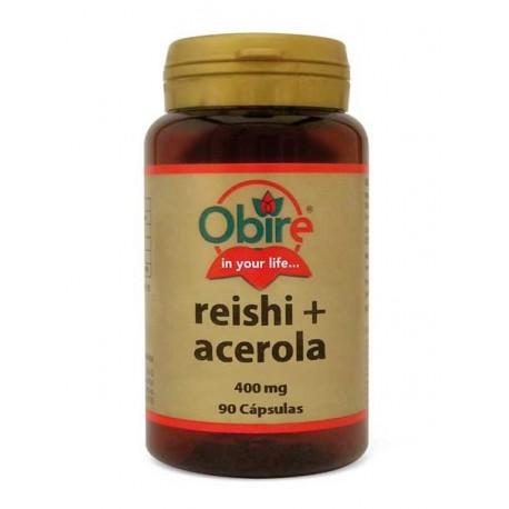 Reishi (mycel) och acerola 400 mg Obire, 90 kapslar