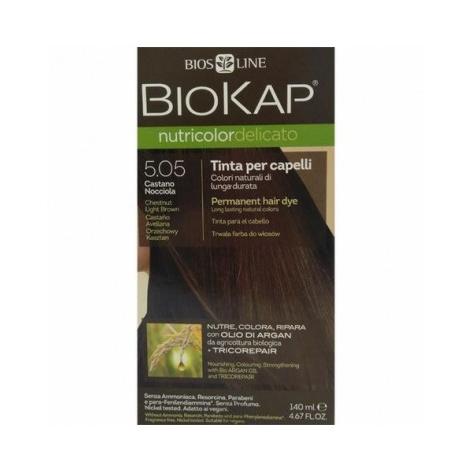 Tinta castano nocciola Delicato Dye 5.05 Biokap 140 ml