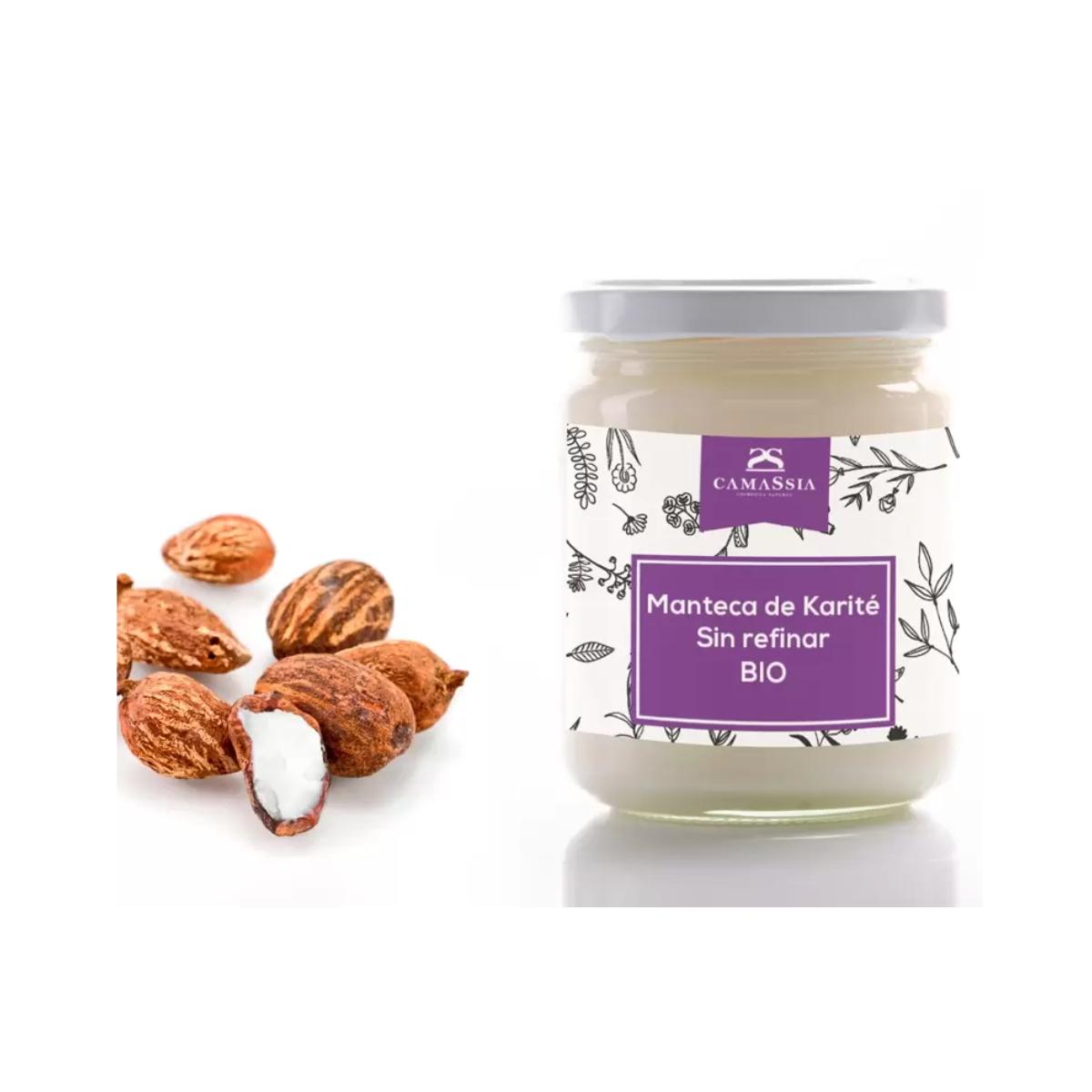 Nierafinowane masło shea BIO, Camassia 100 g