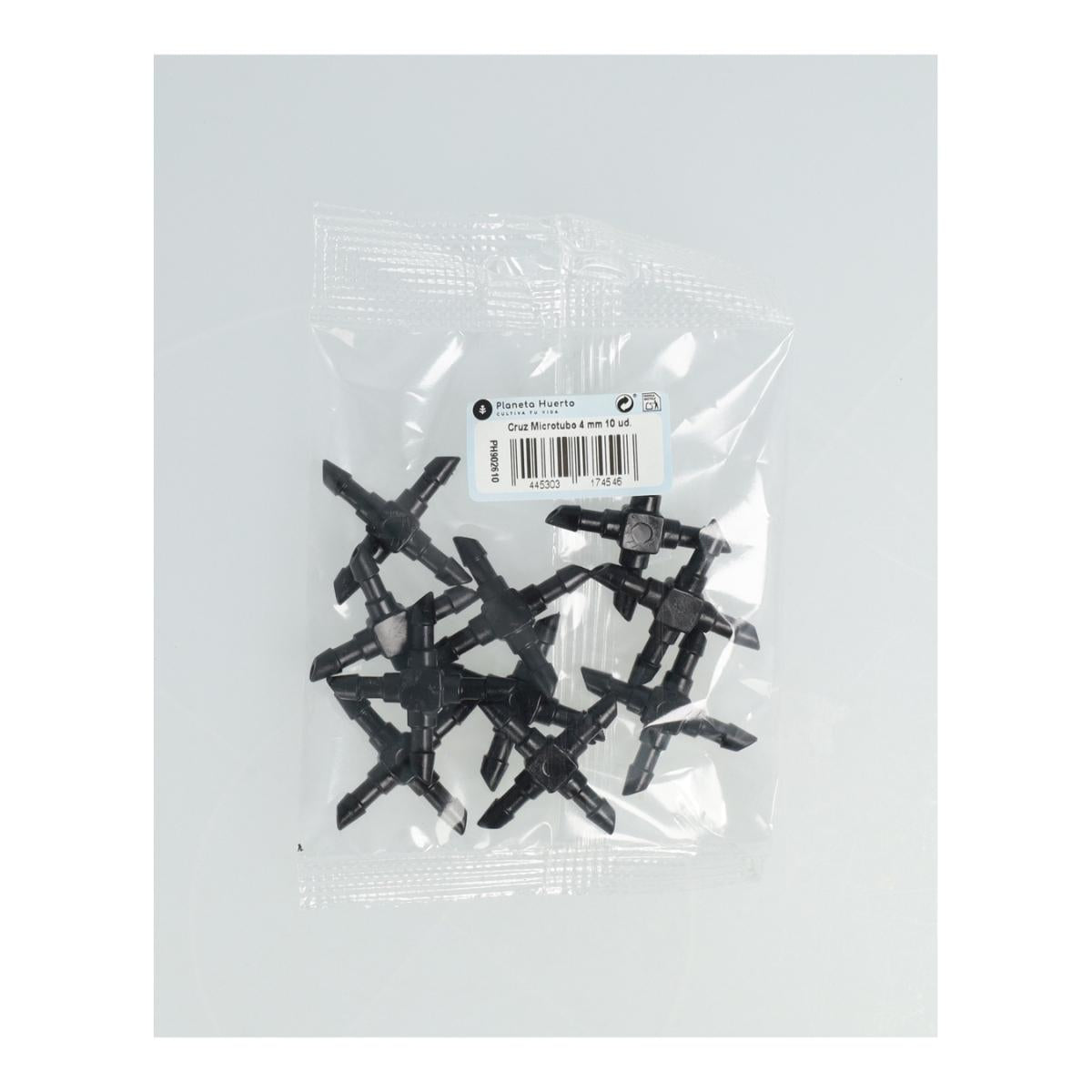 Mikroprobówka krzyżowa 4 mm Planeta Huerto 10 szt.