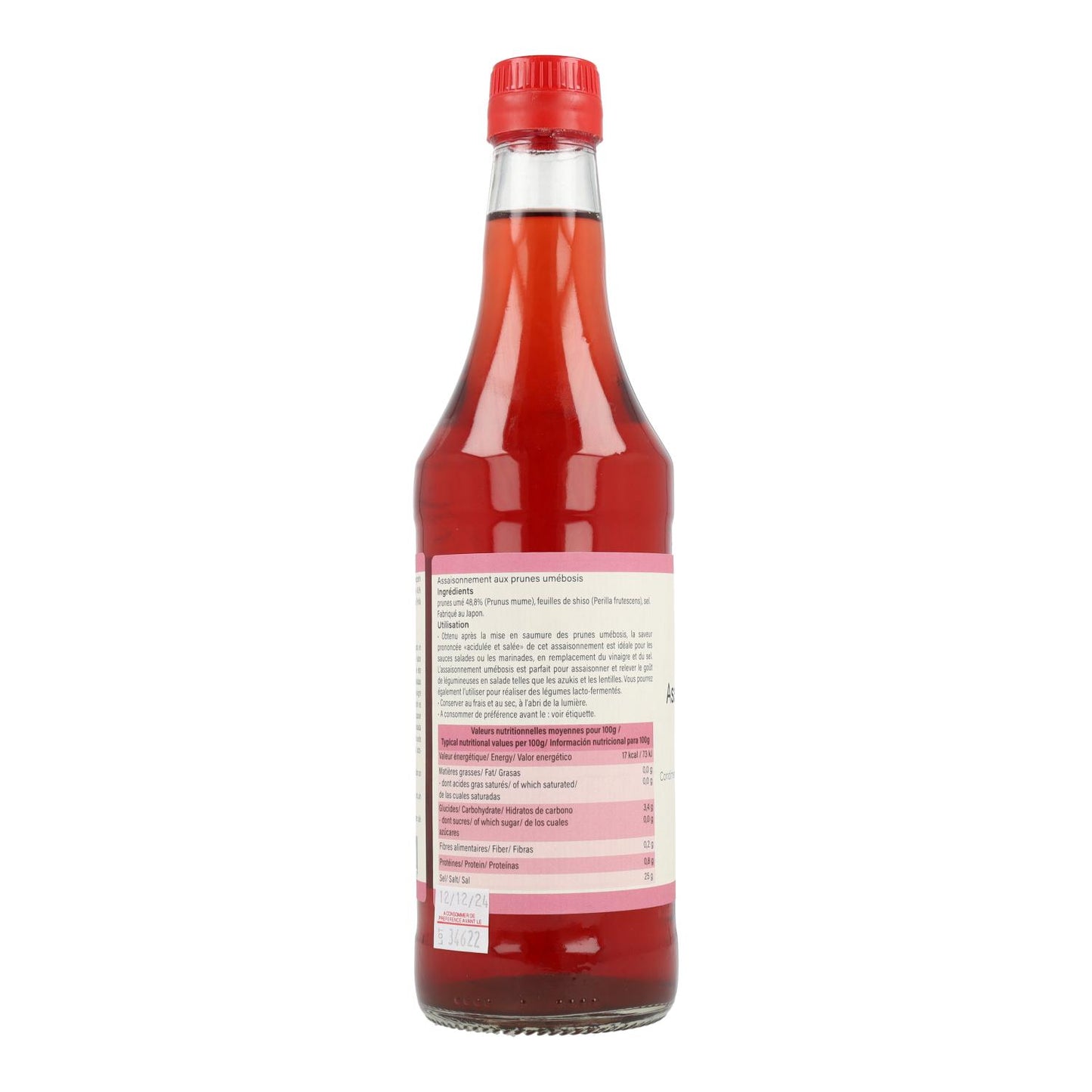 Umeboshi-vinäger Celnat, 500 ml