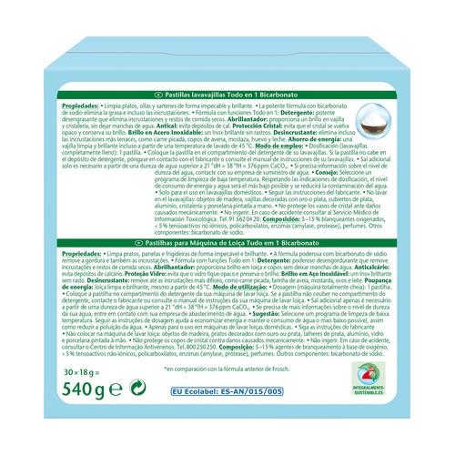 Promo-Pack 2x Geschirrspülmittel Frosch 30 Tabletten