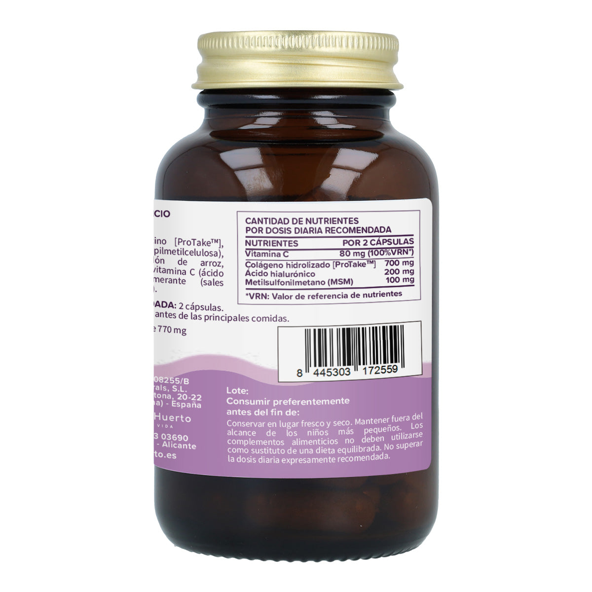 Acido ialuronico Planeta Huerto 60 capsule