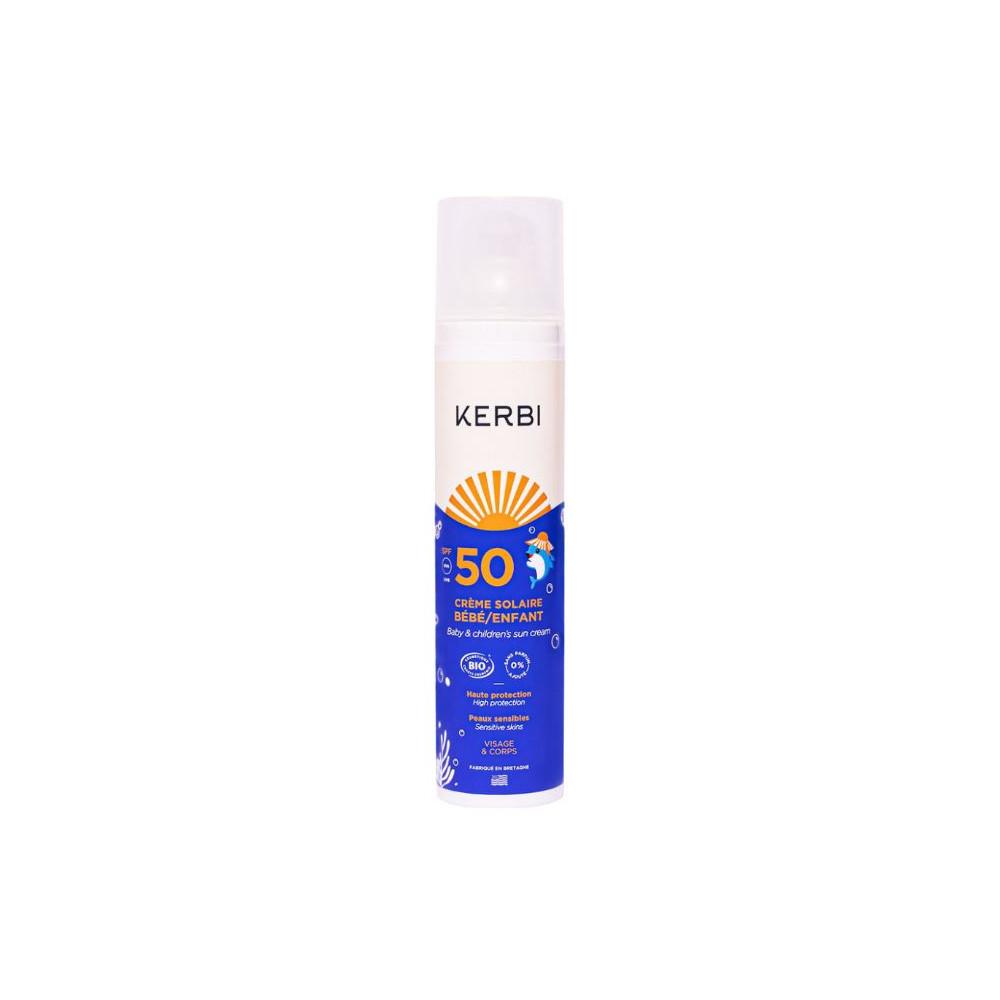 Krem przeciwsłoneczny dla niemowląt/dzieci SPF50 Kerbi 100 g