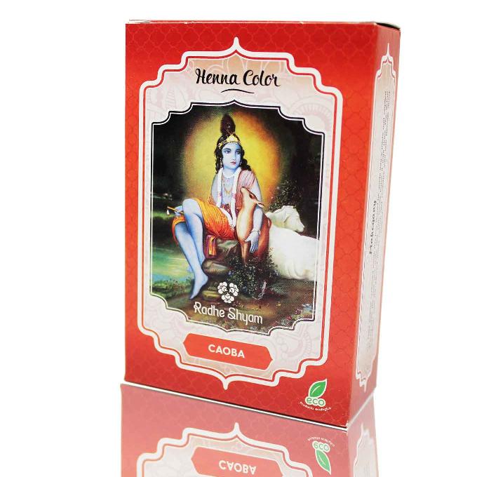 Poudre de henné acajou Radhe Shyam 100 g