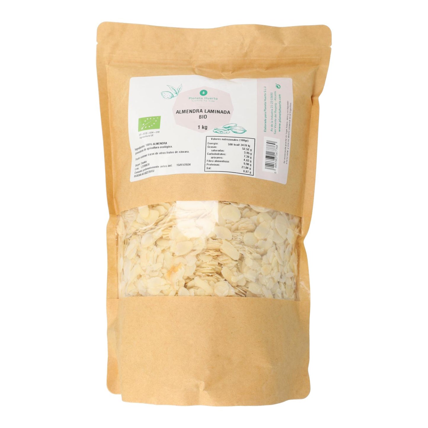 Planet Orchard ECO Amandes roulées 1 kg